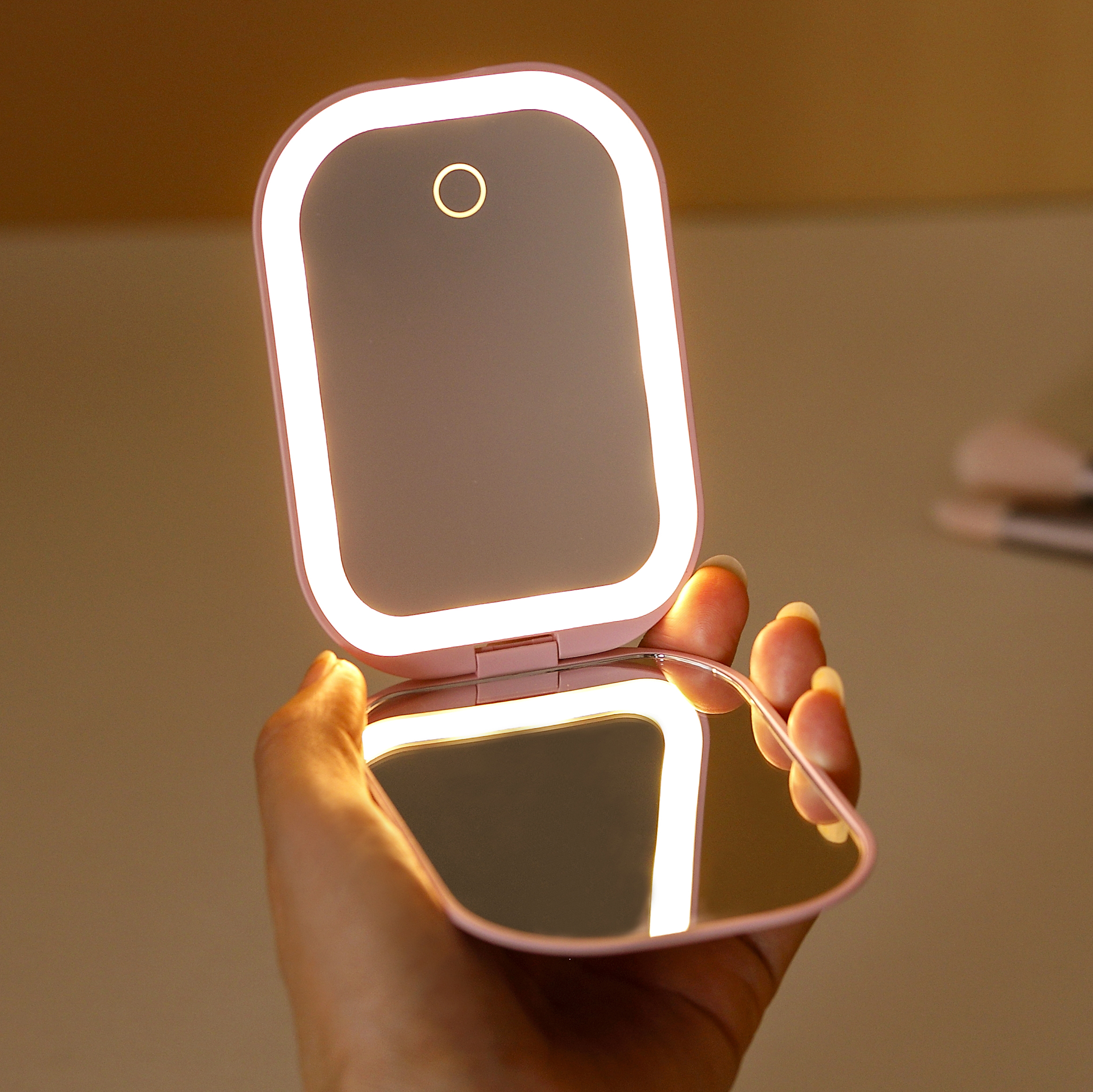 KW019 Pocket Foldable Mirror - 图片 5