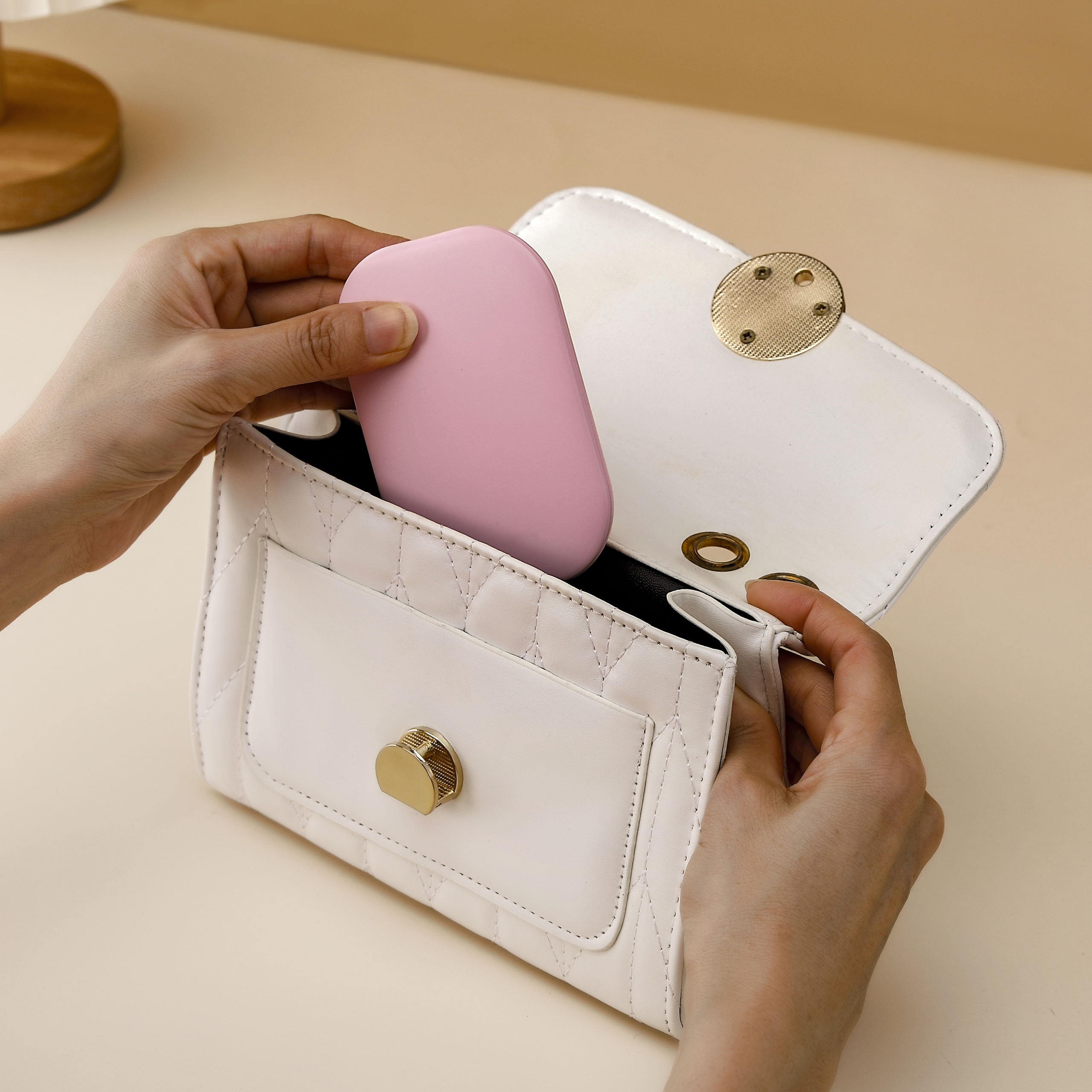 KW019 Pocket Foldable Mirror - 图片 6