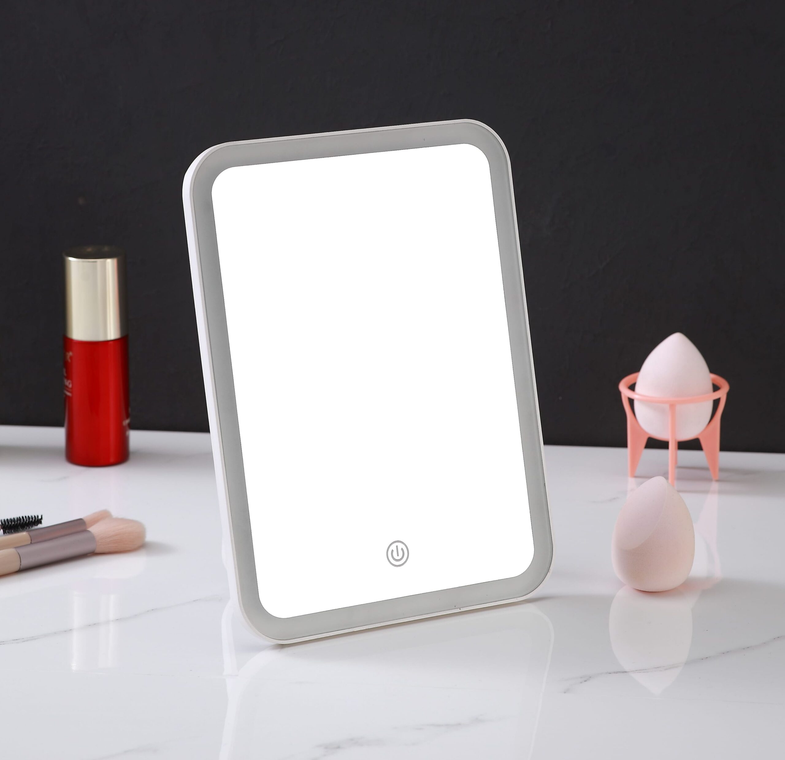 KW032 led table mirror with hidden adjustable support - 图片 13
