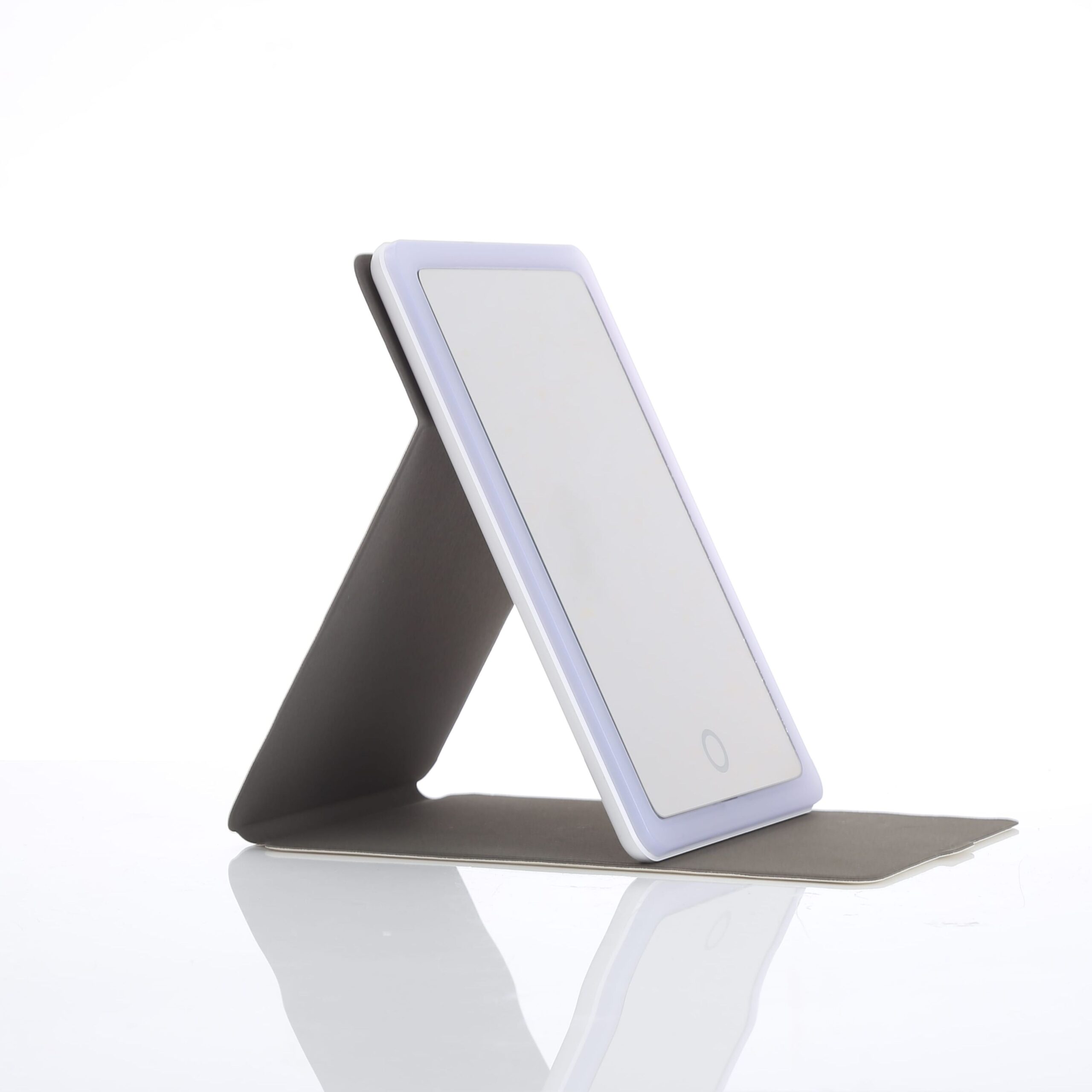 KW063S Foldable Portable Pocket Mirror with PU Case - 图片 10