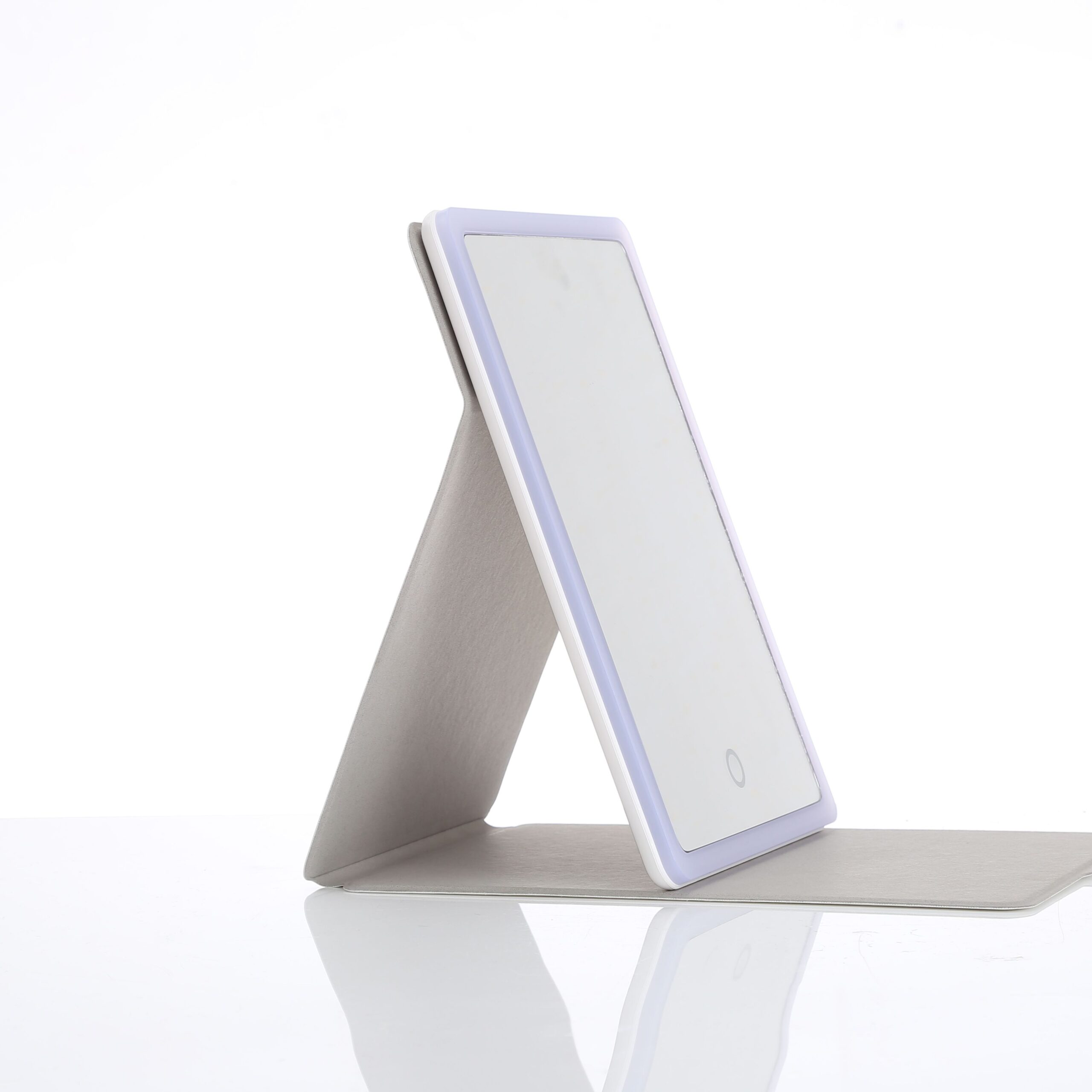 KW063S Foldable Portable Pocket Mirror with PU Case - 图片 5