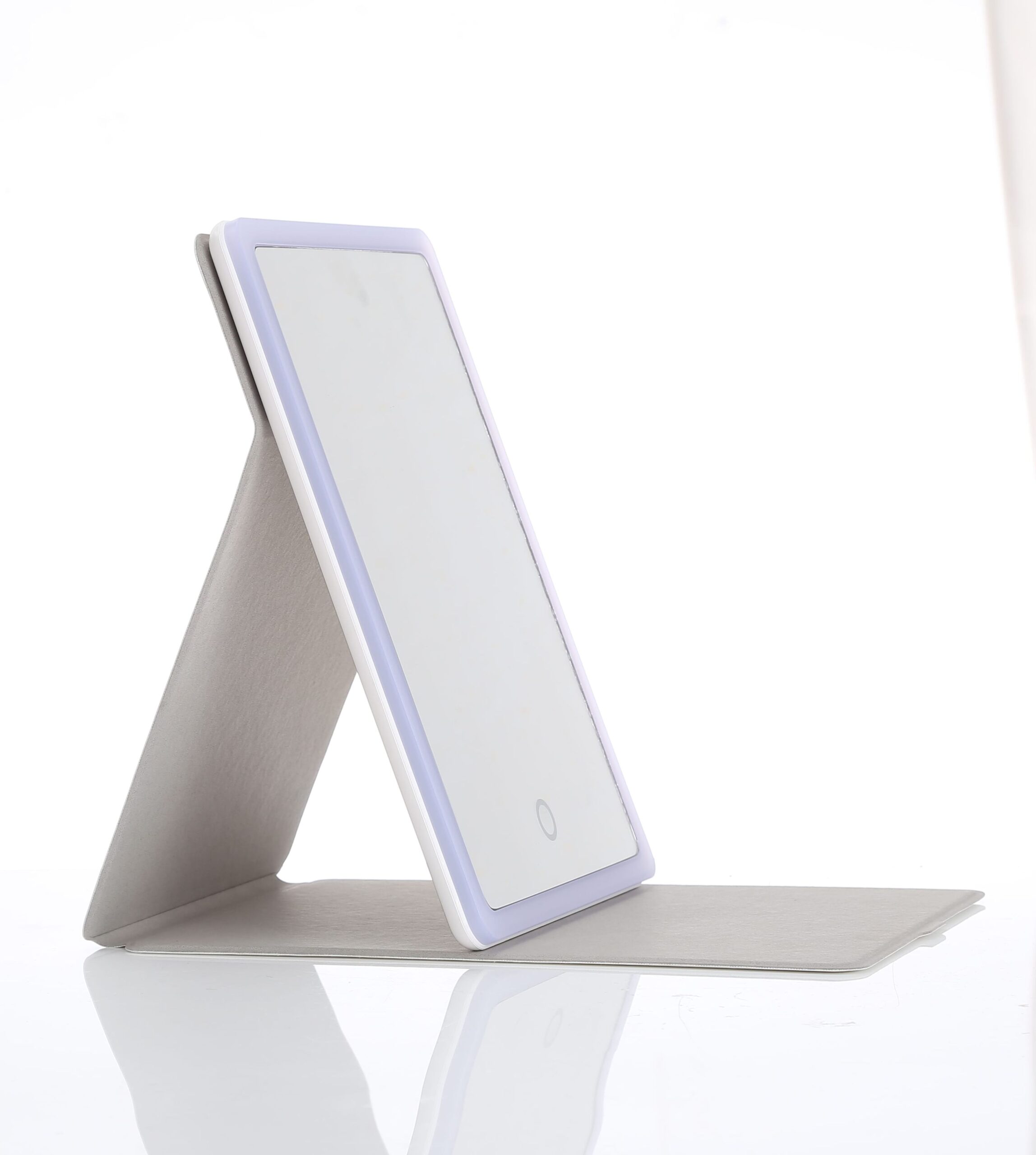 KW063 XL Foldable Portable Pocket Mirror with PU Case - 图片 10