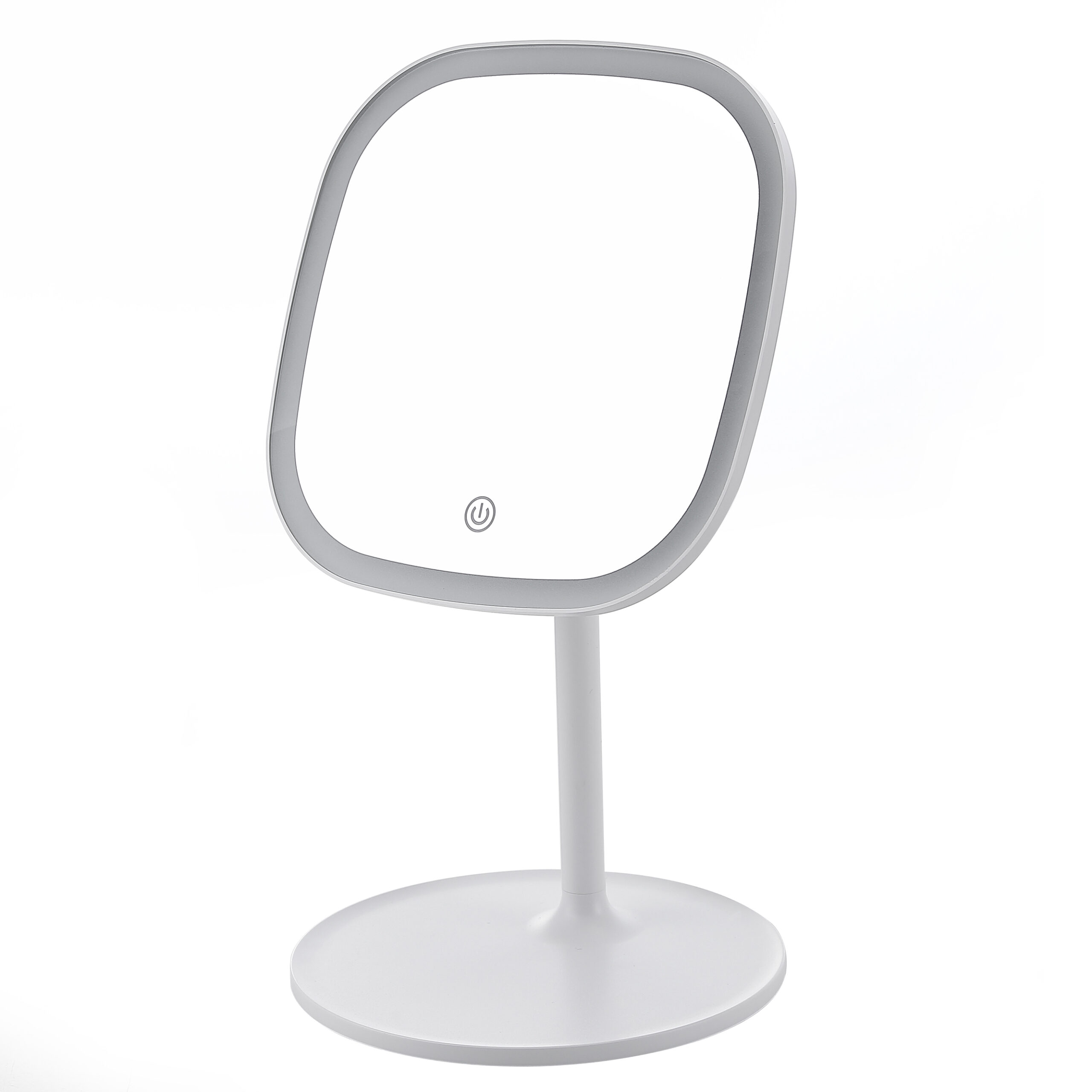 KW036A Square LED Desktop Mirror - 图片 4