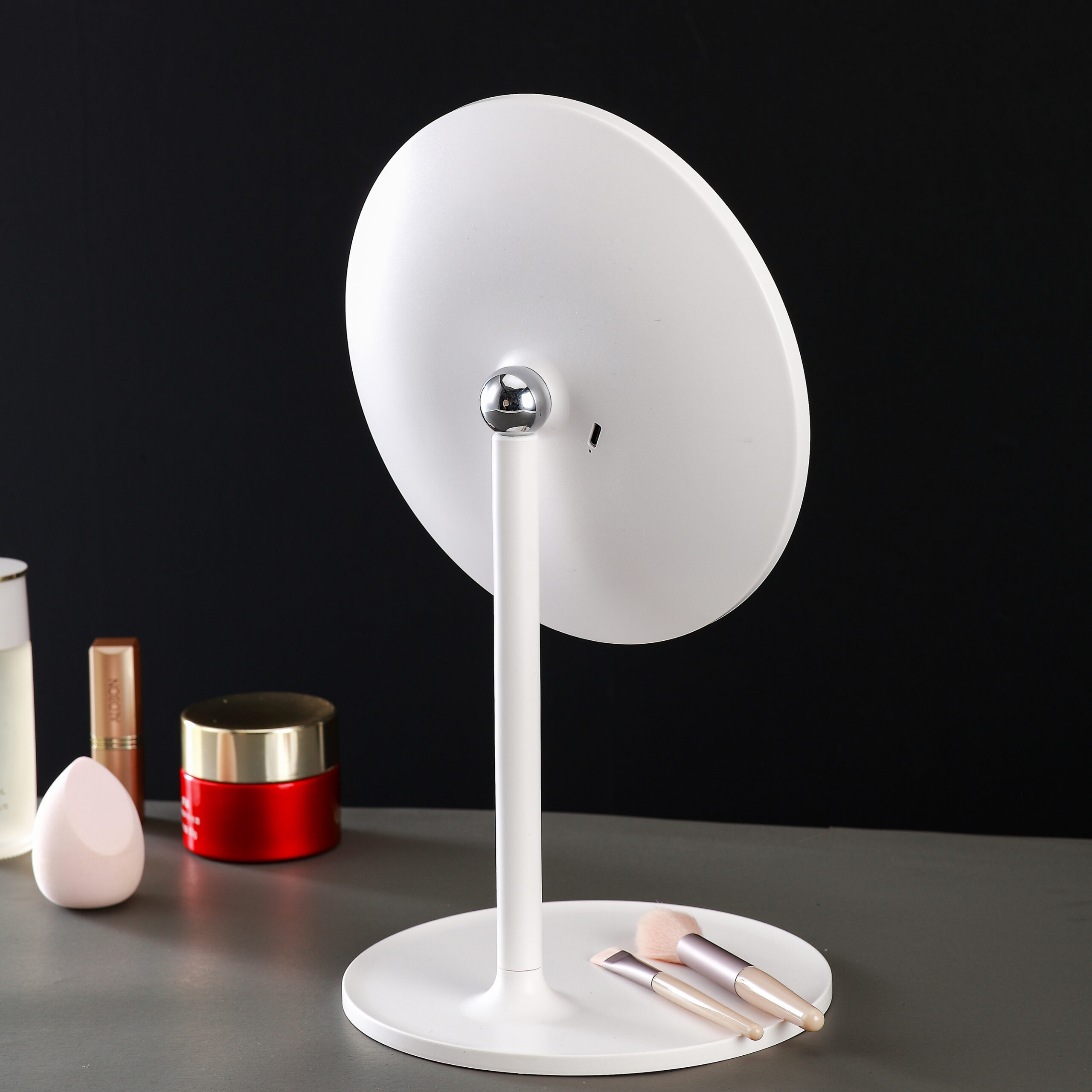 KW038A Round LED Desktop Mirror - 图片 8