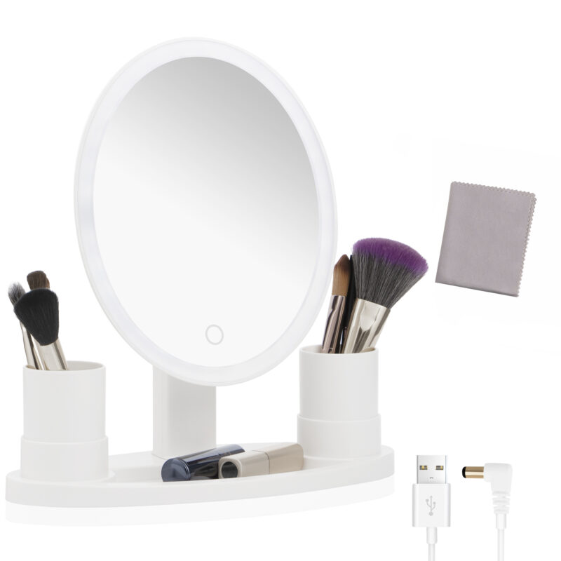KW068-D 5X Magnification LED lighted Mirror