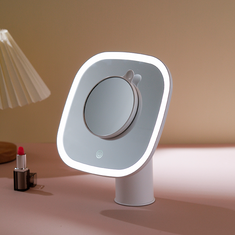 KW036Z Round LED Desktop Mirror - 图片 2